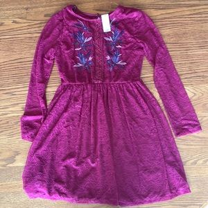 Francesca's Medium Cranberry Dress
